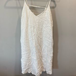 Forever21 white flowy dress